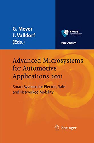 9783662507452: Advanced Microsystems for Automotive Applications 2011: Smart Systems for Electric, Safe and Networked Mobility