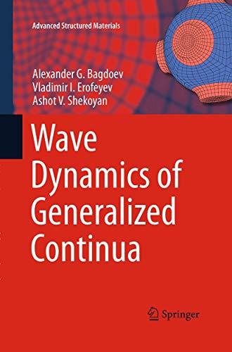 9783662508015: Wave Dynamics of Generalized Continua: 24 (Advanced Structured Materials)