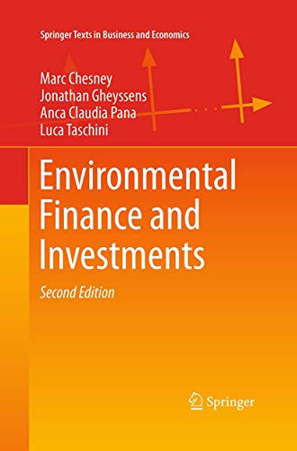 Imagen de archivo de Environmental Finance and Investments (Springer Texts in Business and Economics) a la venta por Lucky's Textbooks