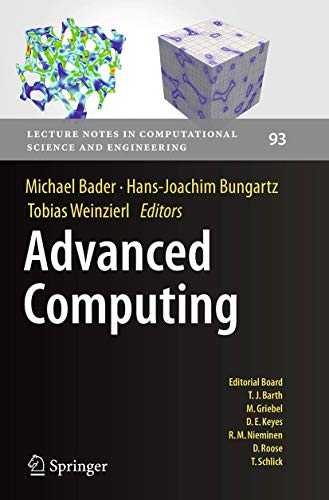 9783662513729: Advanced Computing: 93 (Lecture Notes in Computational Science and Engineering)