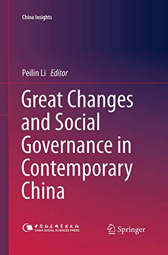 9783662516126: Great Changes and Social Governance in Contemporary China (China Insights)