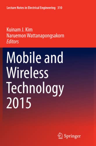 Stock image for Mobile and Wireless Technology 2015 for sale by Ria Christie Collections
