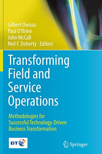 Stock image for Transforming Field and Service Operations for sale by Kennys Bookshop and Art Galleries Ltd.
