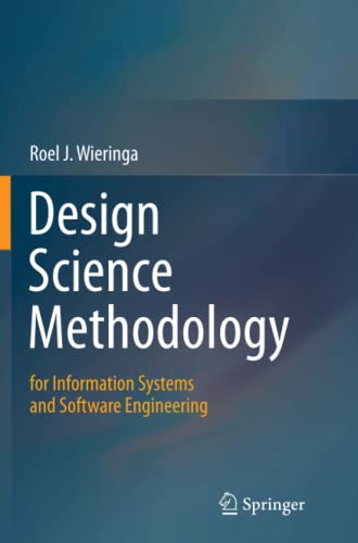 Beispielbild fr Design Science Methodology for Information Systems and Software Engineering zum Verkauf von SecondSale