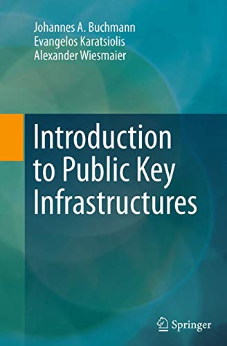 Stock image for Introduction to Public Key Infrastructures for sale by AwesomeBooks