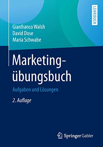 Stock image for Marketingbungsbuch: Aufgaben Und Lsungen for sale by Revaluation Books