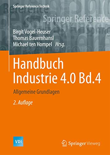 Beispielbild fr Handbuch Industrie 4.0 Bd.4 VDI Springer Reference zum Verkauf von Blackwell's