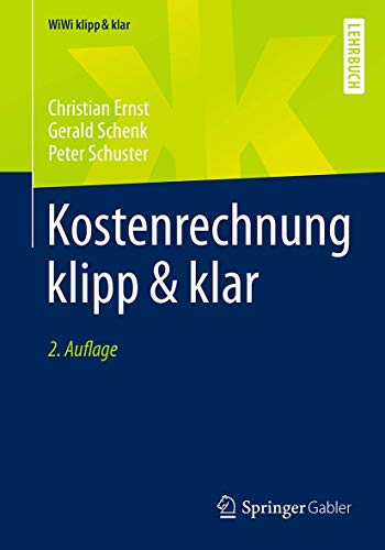 Stock image for Kostenrechnung klipp &amp; klar for sale by Blackwell's