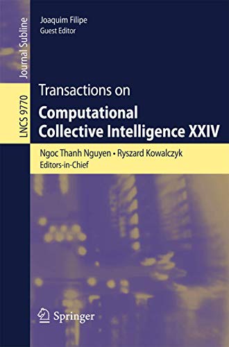 Stock image for Transactions on Computational Collective Intelligence XXIV (Lecture Notes in Computer Science, Band 9770) for sale by Buchmarie