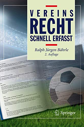 Imagen de archivo de Vereinsrecht - Schnell erfasst (German Edition) a la venta por GF Books, Inc.