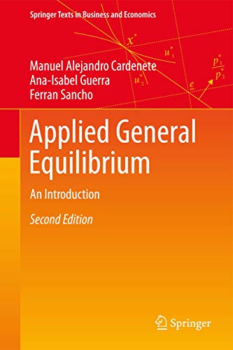 9783662548929: Applied General Equilibrium: An Introduction (Springer Texts in Business and Economics)