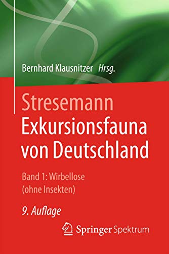 Beispielbild fr Stresemann - Exkursionsfauna Von Deutschland. Band 1: Wirbellose (Ohne Insekten) zum Verkauf von Blackwell's