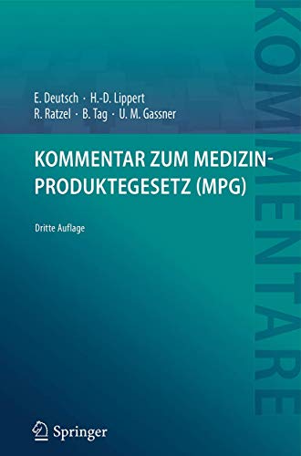Beispielbild fr Kommentar zum Medizinproduktegesetz (MPG) (German Edition) zum Verkauf von Lucky's Textbooks