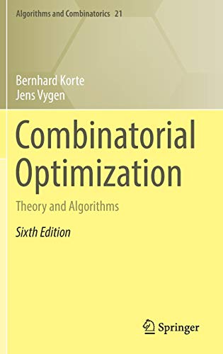 Imagen de archivo de Combinatorial Optimization-Theory and Algorithms a la venta por Books Puddle
