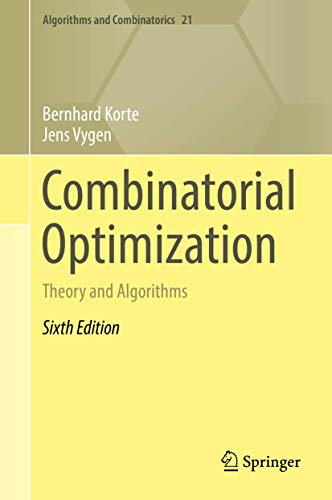 Stock image for Combinatorial Optimization-Theory and Algorithms for sale by Books Puddle