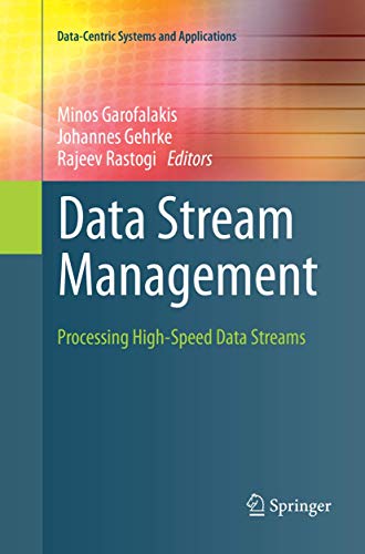 9783662568378: Data Stream Management: Processing High-speed Data Streams
