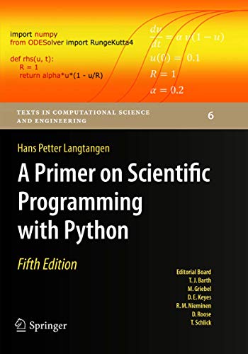 Imagen de archivo de A Primer on Scientific Programming with Python (First Edition) a la venta por Basi6 International