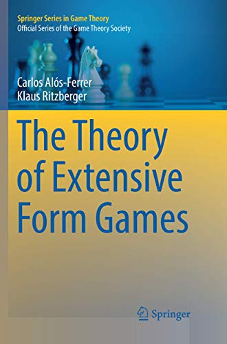 Stock image for The Theory of Extensive Form Games (Springer Series in Game Theory) for sale by Lucky's Textbooks