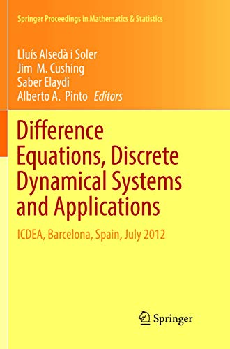 Immagine dell'editore per Difference Equations, Discrete Dynamical Systems and Applications: ICDEA, Barcelona, Spain, July 2012 (Springer Proceedings in Mathematics & Statistics, 180) venduto da Ria Christie Collections