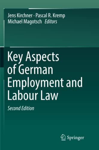9783662572429: Key Aspects of German Employment and Labour Law
