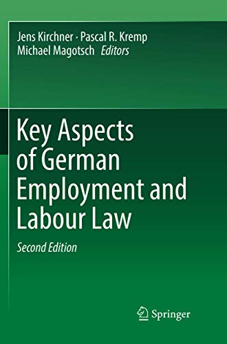 Stock image for Key Aspects of German Employment and Labour Law for sale by Ria Christie Collections