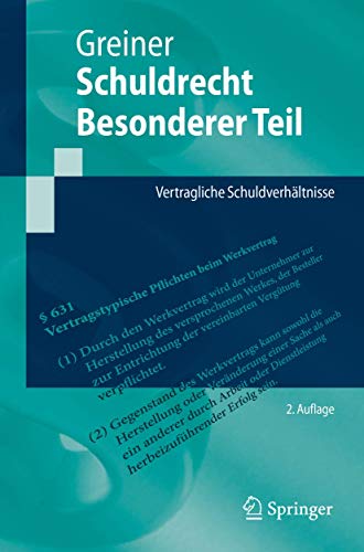 Stock image for Schuldrecht Besonderer Teil : Vertragliche Schuldverhltnisse for sale by Blackwell's