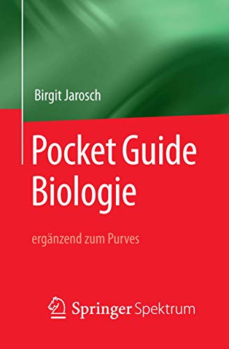 Stock image for Pocket Guide Biologie - Ergnzend Zum Purves for sale by Blackwell's