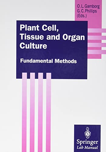 9783662586709: Plant Cell, Tissue And Organ Culture: Fundamental Methods