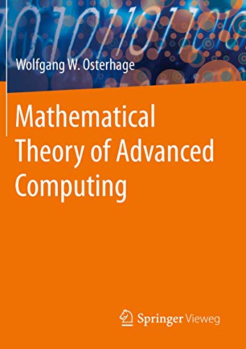 Immagine dell'editore per Mathematical Theory of Advanced Computing venduto da Ria Christie Collections