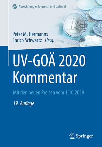 Imagen de archivo de UV-GO 2020 Kommentar. Mit den neuen Preisen vom 1.10.2019. a la venta por Antiquariat im Hufelandhaus GmbH  vormals Lange & Springer