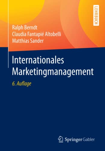 Beispielbild fr Internationales Marketingmanagement (German Edition) zum Verkauf von Lucky's Textbooks