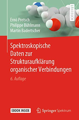Stock image for Spektroskopische Daten Zur Strukturaufklrung Organischer Verbindungen for sale by Blackwell's