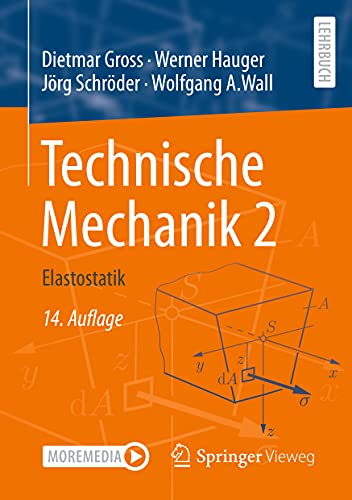 9783662618615: Technische Mechanik 2: Elastostatik (German Edition)