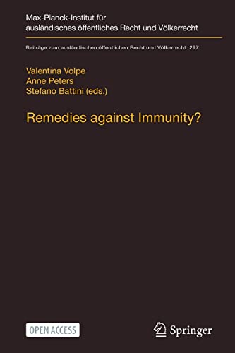 Stock image for Remedies against Immunity? for sale by PBShop.store US