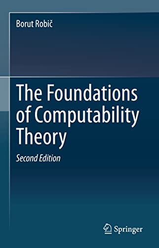 Stock image for The Foundations of Computability Theory for sale by Books Puddle