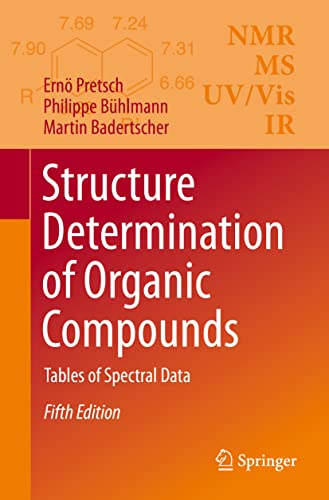 Stock image for Structure Determination of Organic Compounds: Tables of Spectral Data for sale by Ria Christie Collections