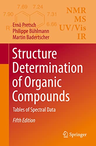 Stock image for Structure Determination of Organic Compounds: Tables of Spectral Data for sale by GF Books, Inc.