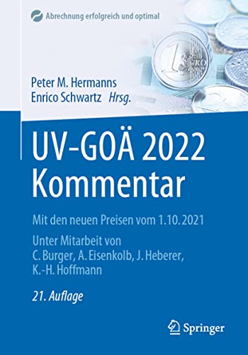 Imagen de archivo de UV-GO 2022 Kommentar: Mit den neuen Preisen vom 1.10.2021 (Abrechnung erfolgreich und optimal) a la venta por Revaluation Books