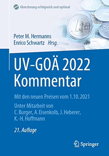 Stock image for UV-GO 2022 Kommentar: Mit den neuen Preisen vom 1.10.2021 (Abrechnung erfolgreich und optimal) for sale by Revaluation Books