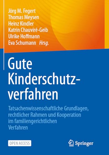 9783662668993: Gute Kinderschutzverfahren: Tatsachenwissenschaftliche Grundlagen, rechtlicher Rahmen und Kooperation im familiengerichtlichen Verfahren