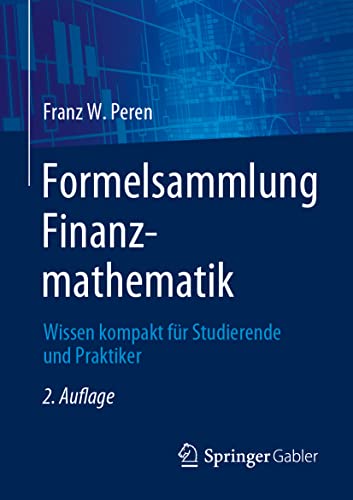 Beispielbild fr Formelsammlung Finanzmathematik zum Verkauf von Blackwell's