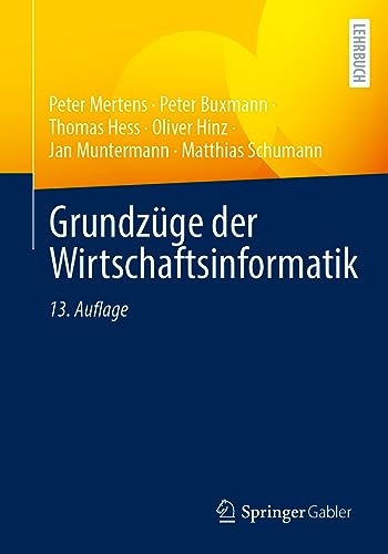Beispielbild fr Grundzge der Wirtschaftsinformatik (German Edition) zum Verkauf von GF Books, Inc.