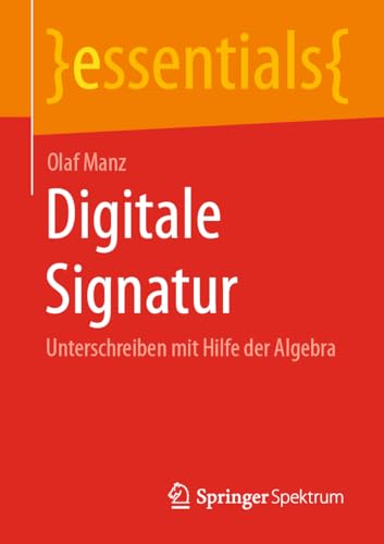 Imagen de archivo de Digitale Signatur (Paperback) a la venta por Grand Eagle Retail