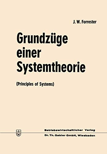 Beispielbild fr Grundzge einer Systemtheorie: Principles of Systems (German Edition) zum Verkauf von Books Unplugged