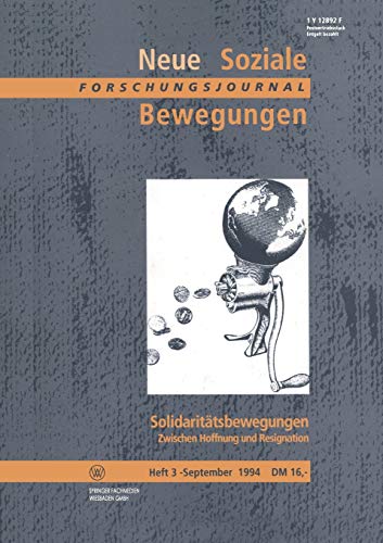Beispielbild fr Solidarittsbewegungen: Zwischen Hoffnung Und Resignation (German Edition) zum Verkauf von Lucky's Textbooks