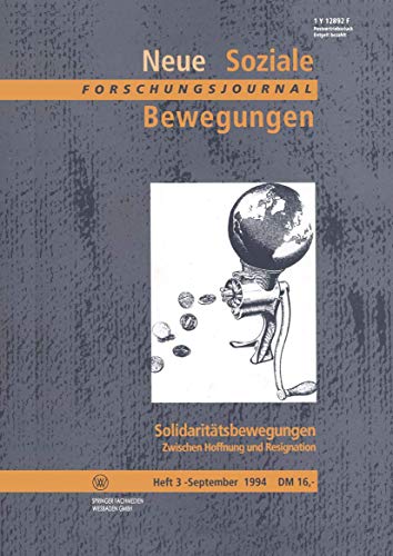 Stock image for Solidaritatsbewegungen: Zwischen Hoffnung Und Resignation for sale by Chiron Media