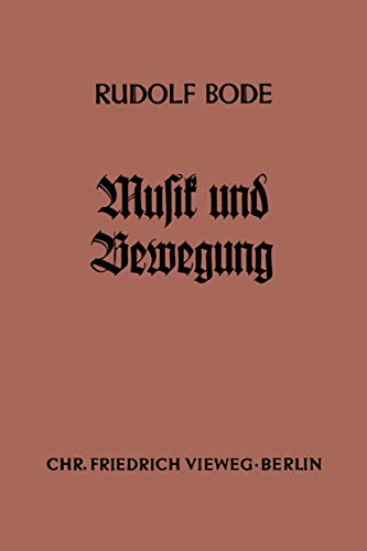 Beispielbild fr Musik und Bewegung (German Edition) zum Verkauf von Norbert Kretschmann