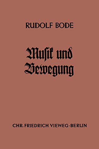 Imagen de archivo de Musik und Bewegung (German Edition) a la venta por Norbert Kretschmann