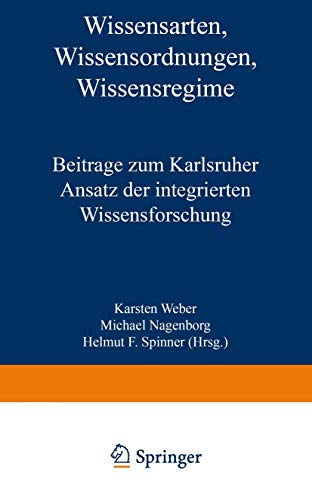 Stock image for Wissensarten, Wissensordnungen, Wissensregime for sale by Kennys Bookstore