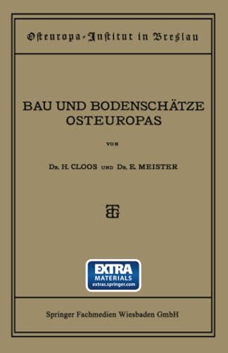 9783663156437: Bau und Bodenschtze Osteuropas: Eine Einfhrung (Osteuropa-Institut Breslau) (German Edition)